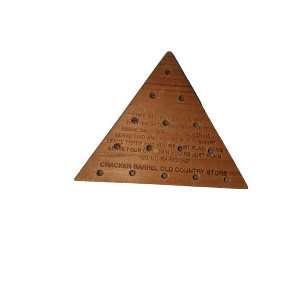 Lot Vintage Wooden Games Puzzles Jacob's Ladder Blockhead Cracker Barrel Moose - Picture 7 of 8
